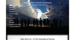 Desktop Screenshot of dday1944tours.com